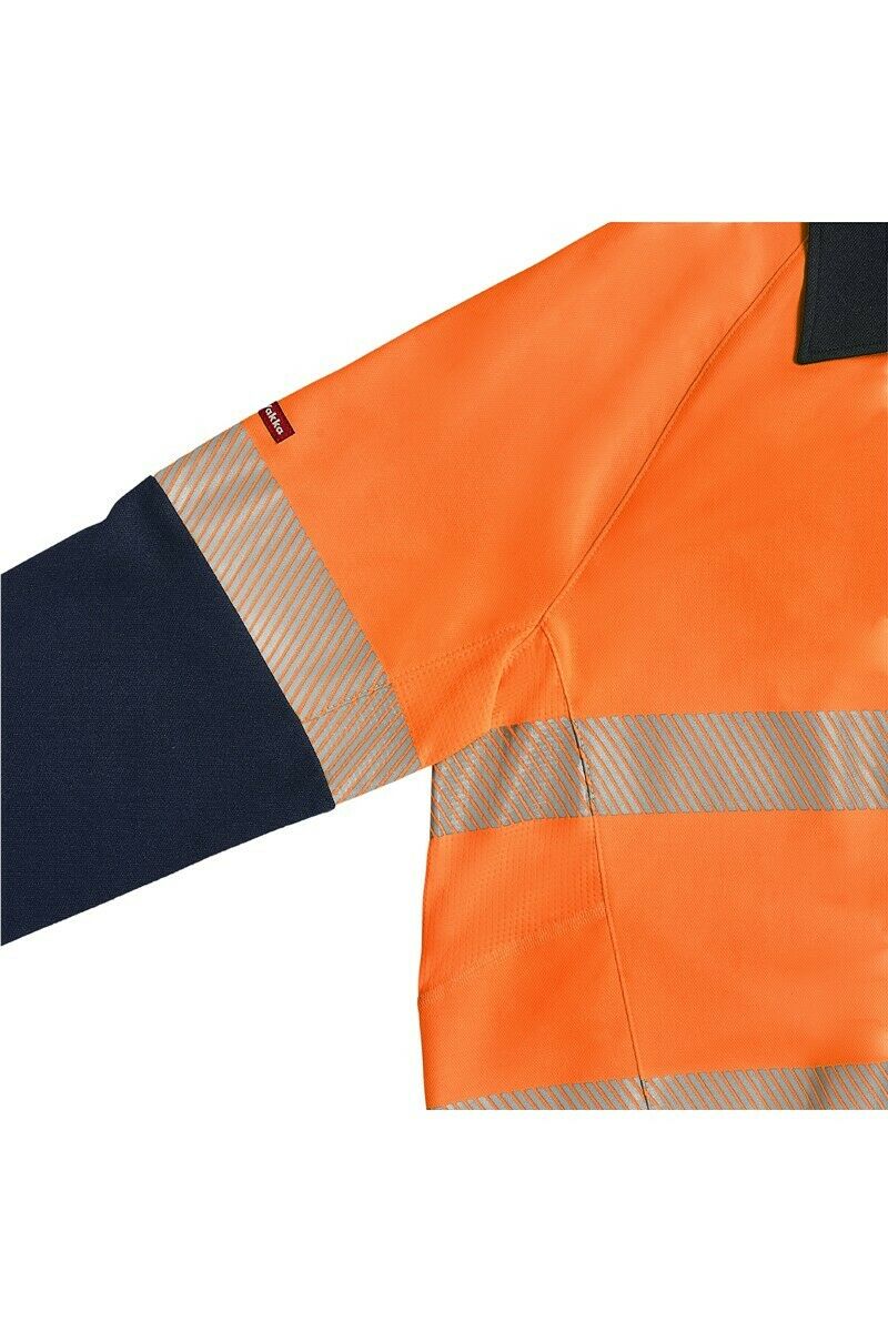 Hard Yakka Koolgear Hi-Vis 2 Tone Vented Tape Long Sleeve Work Shirt Y11379- Bannav S Bannav LLC 