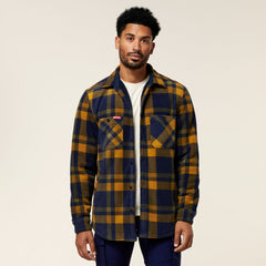 Hard Yakka Mens Legends Sherpa Comfy Fleece Jacket With Free Beanie Work Y06518- Bannav S Bannav LLC 