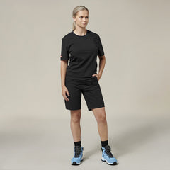 Hard Yakka 4 Pack Womens 3056 Raptor Active Fit Mid Lenght Work Short Y08228- Bannav S Bannav LLC 