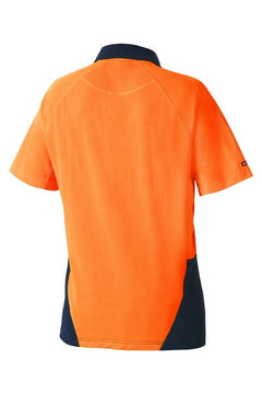 Mens Hard Yakka Koolgear Hi-Vis 2 Toned Short Sleeve Work Polo Shirt Y11396- Bannav S Bannav LLC 