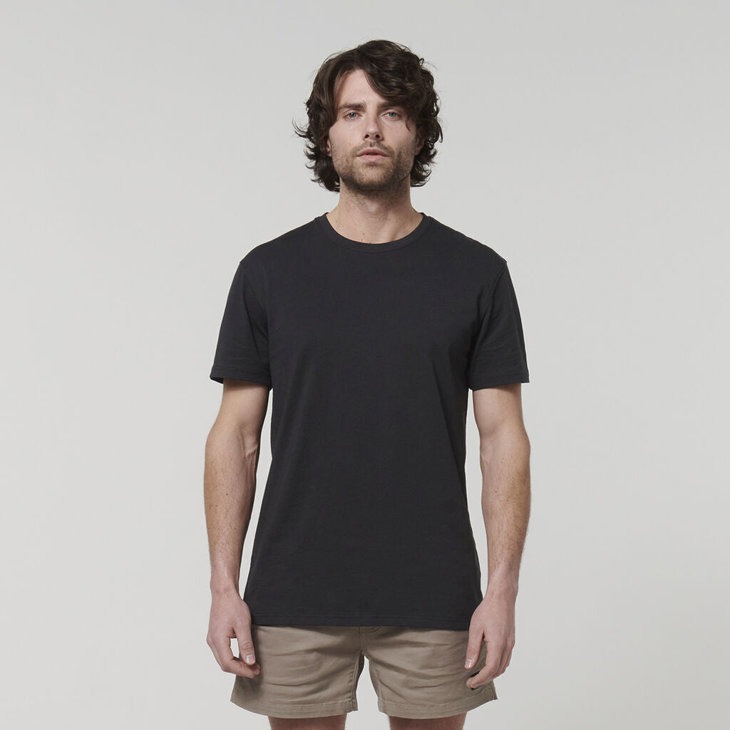 Hard Yakka Mens Cotton Breathable Crew Neck Short Sleeve Core Tee Y19251- Bannav S Bannav LLC 