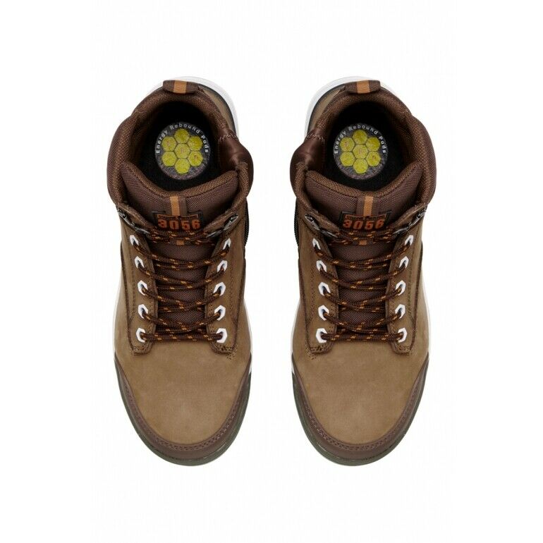Hard Yakka Mens 3056 Lace Zip Boots Water Resistant Leather Work Safety Y60205- Bannav S Bannav LLC 