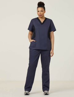 NNT Uniform Women Next Gen Anti Bacterial Curie Scrup Pants Elastic Nurse CAT3VE- Bannav S Bannav LLC 