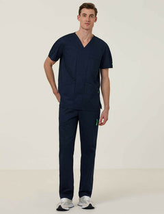 NNT Uniform Mens Next Gen Anti Bacterial Carl Scrub Top V-neck Nurse Work CATRFV- Bannav S Bannav LLC 