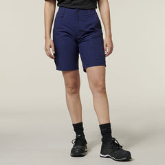 Hard Yakka 4 Pack Womens 3056 Raptor Active Fit Mid Lenght Work Short Y08228- Bannav S Bannav LLC 