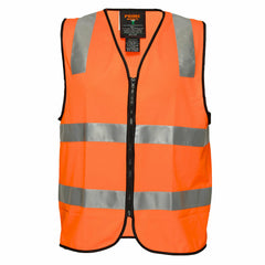 Portwest First Aid Zip Vest D/N Lightweight Reflective Tape Work Safety MZ103- Bannav S Bannav LLC 