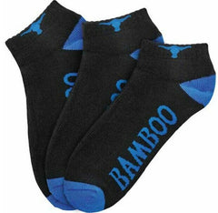 Elwood  Mens 3 Pack Workwear Bamboo Ankle Sock Cotton Comfy Toe Protect EWD905- Bannav S Bannav LLC 