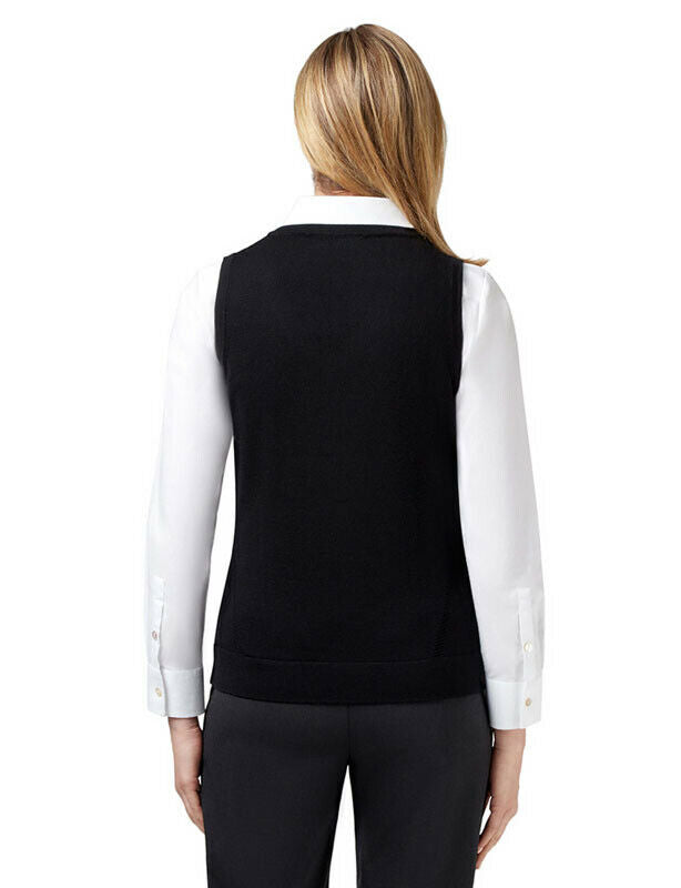 NNT Womens Pure Wool Formal Vest Classic Fit Fully Business Body Warmer CAT5AQ- Bannav S Bannav LLC 