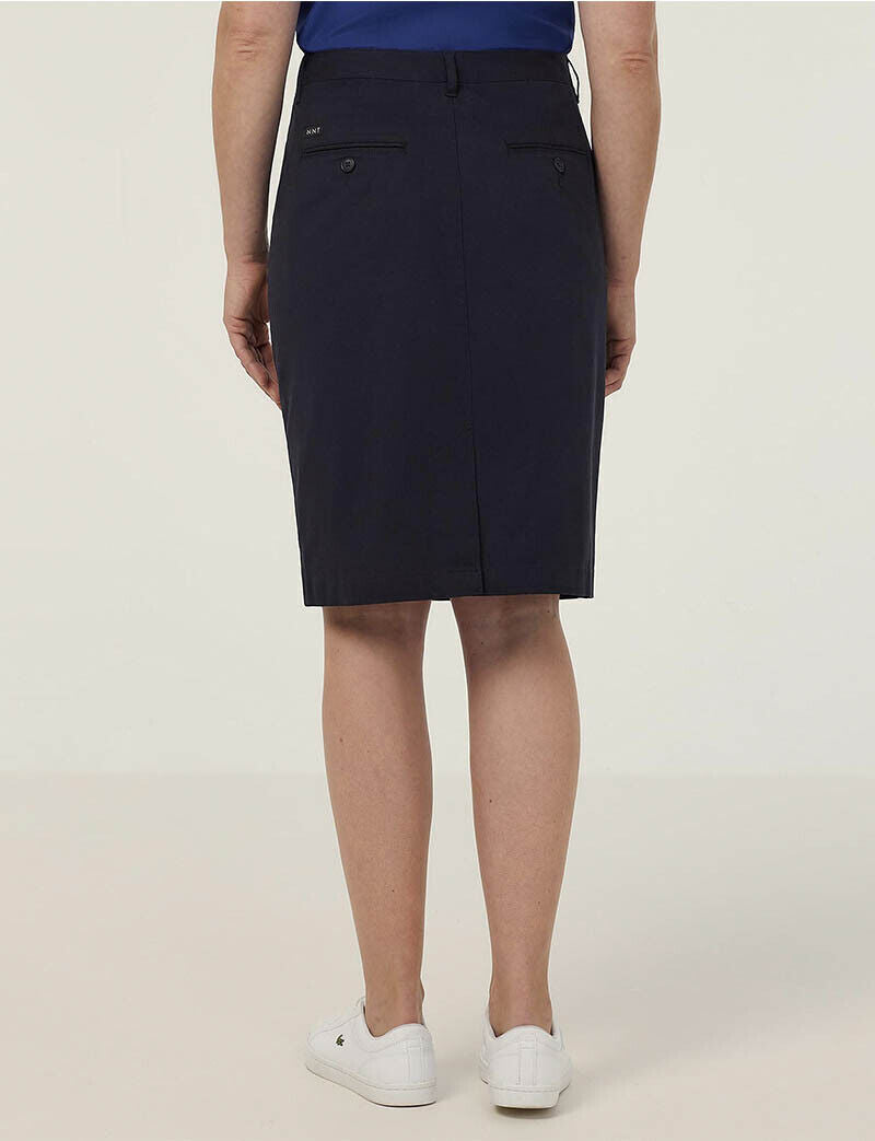 NNT Stretch Cotton Chino Skirt Formal Business Skirt Slim Fit Workwear CAT2RL- Bannav S Bannav LLC 