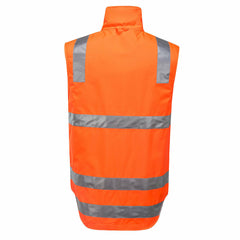 Portwest Mens Huski Traffic Vest Hi-Vis Work Reversible Taped Safety K8132- Bannav S Bannav LLC 