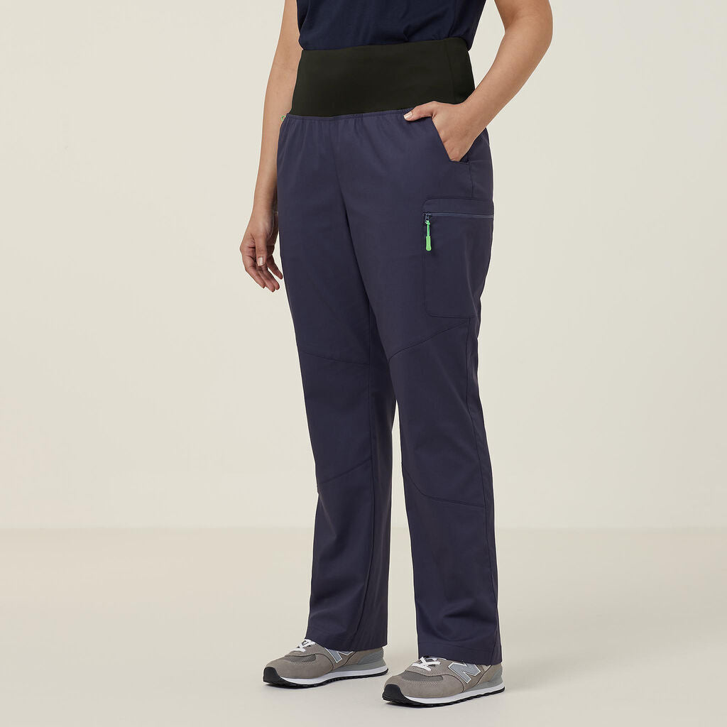 Clearance! NNT Uniform Women Next Gen Anti Bacterial Curie Scrub Pants CAT3VE- Bannav S Bannav LLC 