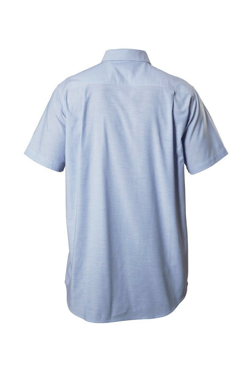 Hard Yakka Short Sleeve Chambray Light Cotton Business Work Shirt Y07529- Bannav S Bannav LLC 