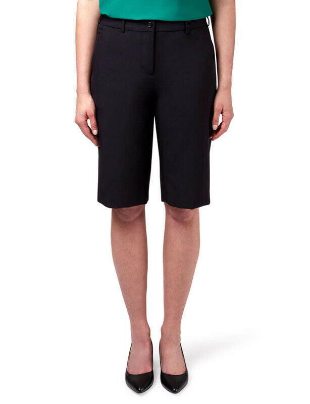 NNT Womens Helix Dry Poly Elastic Waist Shorts Waist Band Button Short CAT3NX- Bannav S Bannav LLC 