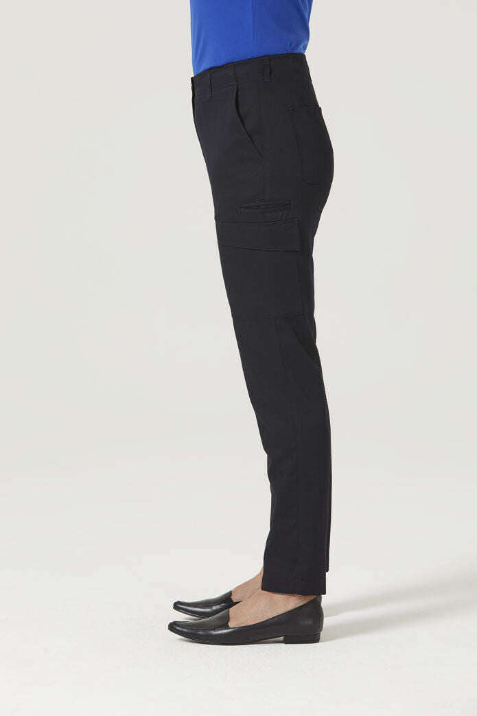 NNT Womens P/V Gaberdine Slim Leg Formal Pant Cargo Work Business Pants CAT3T7- Bannav S Bannav LLC 