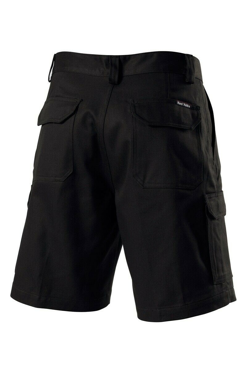 Hard Yakka Generation Gen Y Cotton Cargo Drill Shorts Work Tough Y05500- Bannav S Bannav LLC 