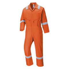 Portwest Iona Cotton Coverall Lightweight Reflective Taped Work Safety C814- Bannav S Bannav LLC 