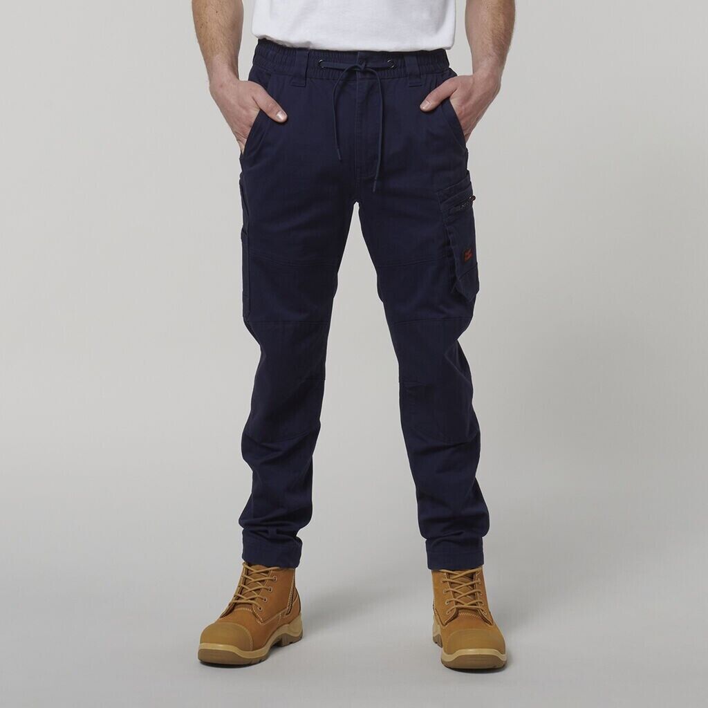 Hard Yakka Mens Toughmaxx Pants Waistband  Cotton Comfortable Work Pants Y02204- Bannav S Bannav LLC 