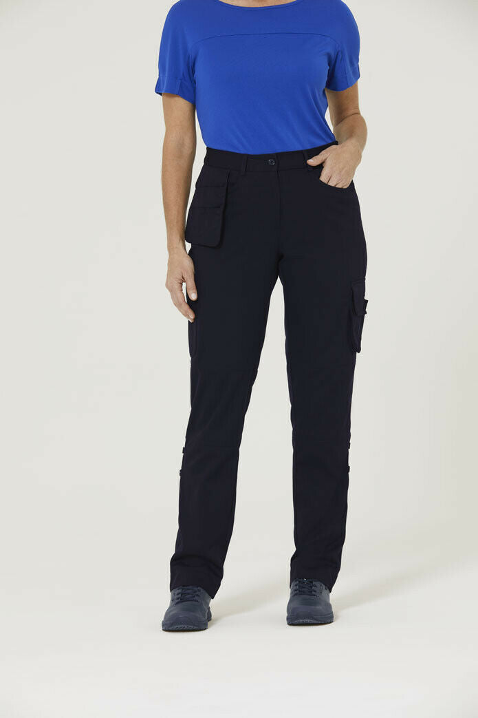 NNT Women P/V Gaberdine Flexi-Waist Pant Formal Cargo Work Business Pants CAT3TY- Bannav S Bannav LLC 