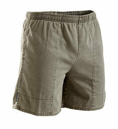 Stubbies Ruggers Mens Pigment Dyed Cotton Elasticised Waist Shorts Work SE420H- Bannav S Bannav LLC 