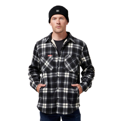 Hard Yakka Mens Legends Sherpa Comfy Fleece Jacket With Free Beanie Work Y06518- Bannav S Bannav LLC 