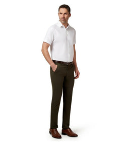 Mens NNT Uniforms Workwear Chino Pants Business Work Smart Casual Stretch CATCH6- Bannav S Bannav LLC 