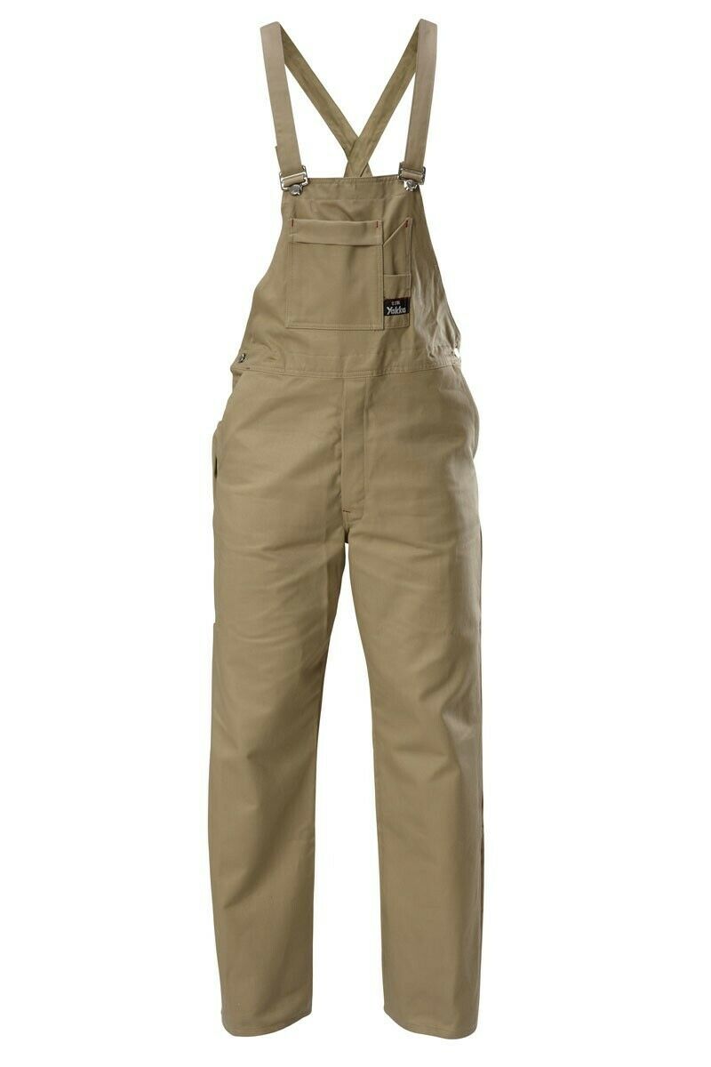 Hard Yakka Traditional Bib & Brace Overall Cotton Drill Work Safety Y01010- Bannav S Bannav LLC 