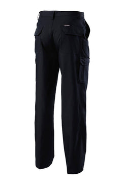 Mens Hard Yakka Cargo Workwear Pants Black Midnight Blue Safety Y02590- Bannav S Bannav LLC 