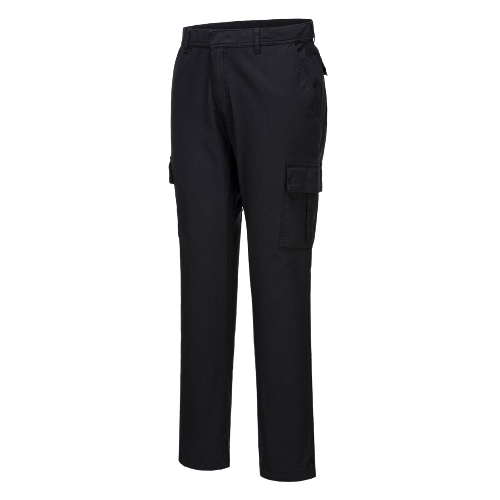 Portwest Stretch Cargo Combat Pants Slim Fit Reflective Trim Comfy Pant S231- Bannav S Bannav LLC 