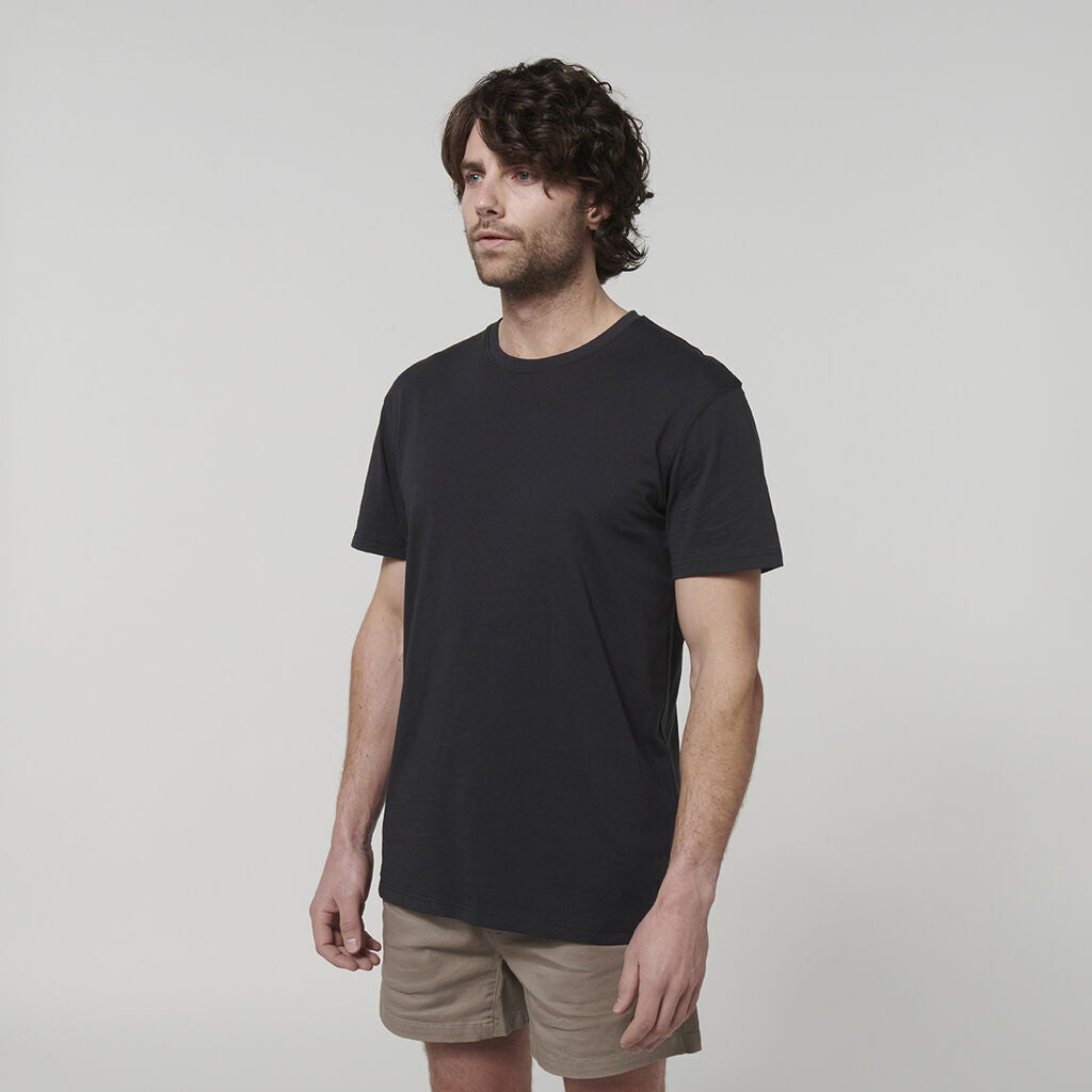 Hard Yakka Mens Cotton Breathable Crew Neck Short Sleeve Core Tee Y19251- Bannav S Bannav LLC 