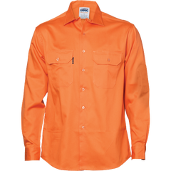 DNC Workwear Cool-Breeze Work Shirt - Short Sleeve Lightweight Cotton 3208- Bannav S Bannav LLC 