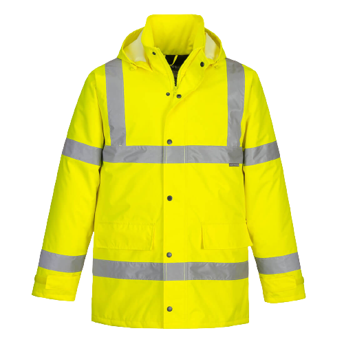 Portwest Hi-Vis Traffic Jacket 2 Tone Reflective Tape Work Safety S460- Bannav S Bannav LLC 