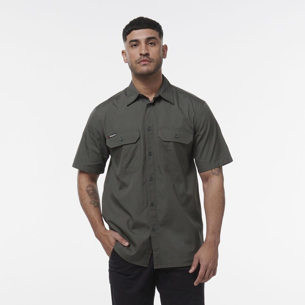 KINGGEE Mens Vented Workcool Breathable Pockets Lightweight Shirt K14030- Bannav S Bannav LLC 