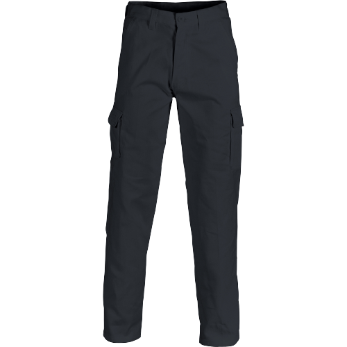 DNC Workwear Mens Cotton Drill Cargo Pants Comfortable Tough Pant Work 3312- Bannav S Bannav LLC 