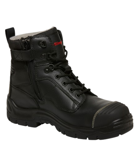 KingGee Mens PHOENIX 6CZ EH Safety Leather Boot Electrical Hazard Protect K27985- Bannav S Bannav LLC 