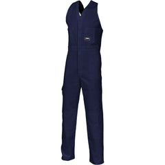 DNC Workwear Mens Cotton Drill Action Back Overall Comfortable Work 3121- Bannav S Bannav LLC 