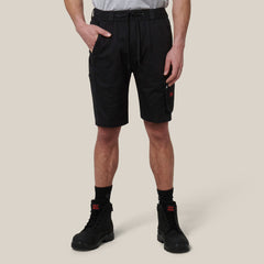 Hard Yakka Mens Toughmaxx Mid Shorts Comfortable Waistband Work Shorts Y05165- Bannav S Bannav LLC 