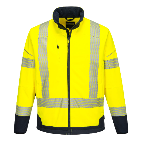 Portwest PW3 Hi-Vis Contrast Softshell (3L) 2 Tone Reflective Work Safety T404- Bannav S Bannav LLC 