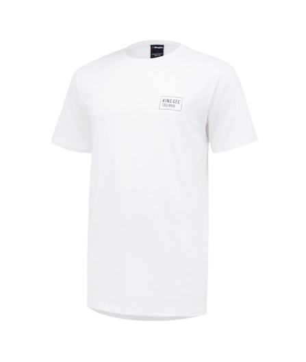 KingGee Mens T Shirt S/S Regular Fit Cotton Comfortable Work Stretch K04025- Bannav S Bannav LLC 