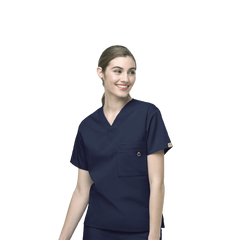 NNT Unisex Wonderwink Alpha Scrub Top Relaxed Fit Work Nursing Hospital CATRBT- Bannav S Bannav LLC 