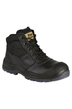 Hard Yakka Mens Utility Side Zip Safety Steel Cap Toe Work Boots Shoe Y60125- Bannav S Bannav LLC 