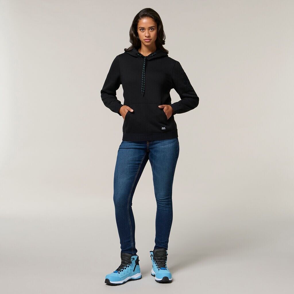 HARD YAKKA Legends Heritage Women Gladiator Hoodie Cotton Fleece Comfy Y08814- Bannav S Bannav LLC 