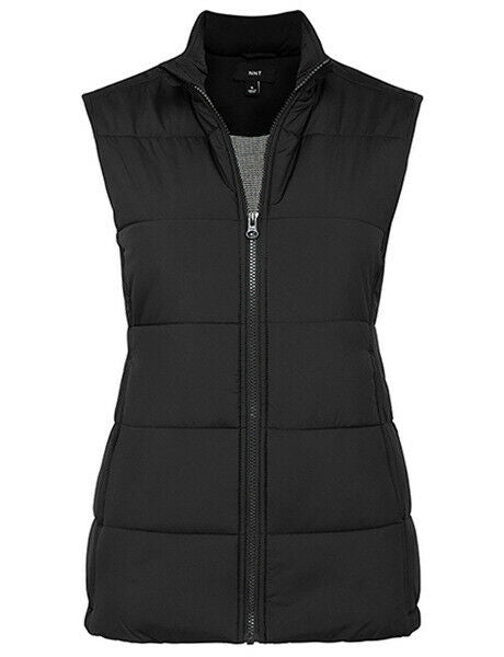 NNT Womens Ladies Puffer Vest Sleeveless Water Resistant Zip Front CAT749- Bannav S Bannav LLC 