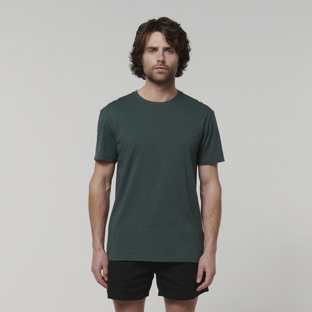 Hard Yakka Mens Cotton Breathable Crew Neck Short Sleeve Core Tee Y19251- Bannav S Bannav LLC 