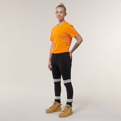 Hard Yakka 2 Pack Womens Taped Stretch Demin Reflective Jeggings Y08302- Bannav S Bannav LLC 