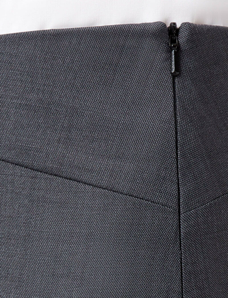 NNT Womens Business Sharkskin Detail Pencil Skirt Classic Pencil Shape CAT2N4- Bannav S Bannav LLC 