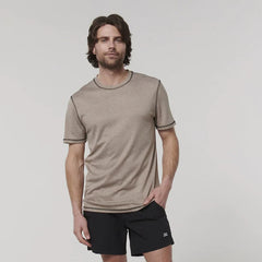 Hard Yakka Mens Lightweight Regular Fit Workwear Cool X Performance Tee Y19559- Bannav S Bannav LLC 