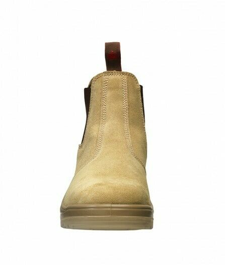 KingGee Mens Flinders Suede Work Boots Steel Safety Cap Heat Resistant K25180- Bannav S Bannav LLC 