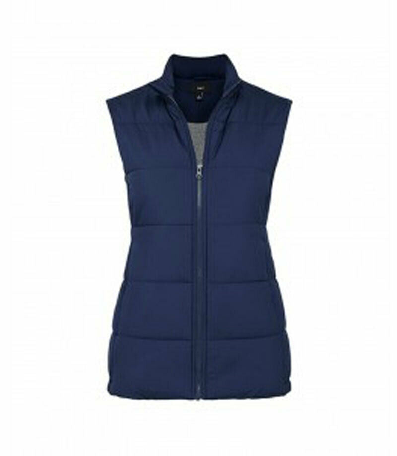 NNT Womens Ladies Puffer Vest Sleeveless Water Resistant Zip Front CAT749- Bannav S Bannav LLC 