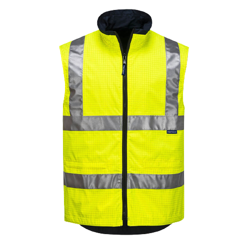 Portwest Antistatic Reversible Vest Reflective Taped Safety Work MA230- Bannav S Bannav LLC 