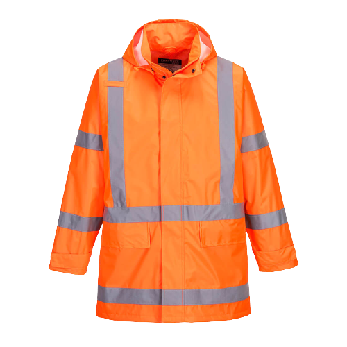Portwest TTMC-W17 X-Back Rain Jacket 2 Tone Reflective Tape Work Safety TM610- Bannav S Bannav LLC 